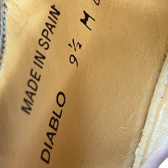Vintage Mezlan Diablo Brown Leather Fisherman’s Sandals Size 9.5 main image 8